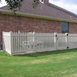 Weatherables 4 in. x 4 in. Tan Vinyl External Pyramid Post Cap