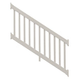 Weatherables Naples 3 ft. H x 6 ft. W Tan Vinyl Stair Railing Kit