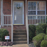 Weatherables Vanderbilt 3.5 ft. H x 8 ft. W Tan Vinyl Stair Railing Kit