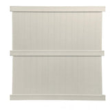 Weatherables Augusta 8 ft. H x 8 ft. W Tan Vinyl Privacy Fence Panel Kit