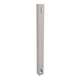 Weatherables 4 in. x 4 in. x 7 ft. Tan Vinyl Fence Corner Post