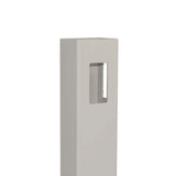 Weatherables 5 in. x 5 in. x 11.6 ft. Tan Vinyl Fence Corner Post