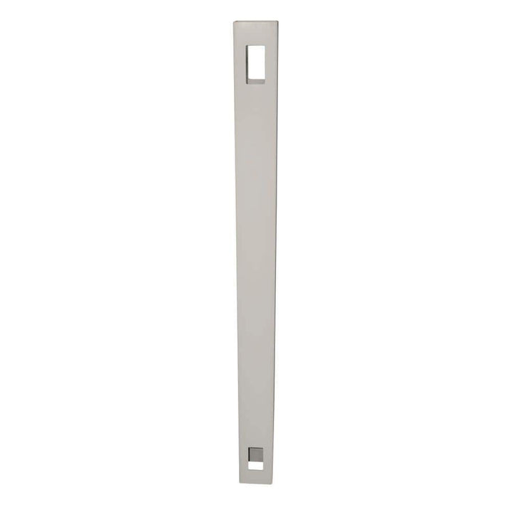 Weatherables 4 in. x 4 in. x 6 ft. Tan Vinyl Fence Line Post