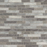 MSI Tarvos Interlocking 11.81 in. x 13.5 in. x 6 mm Glass Mesh-Mounted Mosaic Wall Tile (14.55 sq. ft. / case)