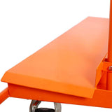 Tatayosi Heavy Duty panel service cart 2400lbs load capacity with 8" Black Mold-On Rubber Wheels