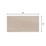 Daltile Rorington Taupe 12 in. x 24 in. Glazed Porcelain Floor and Wall Tile (17.6 sq. ft./Case)