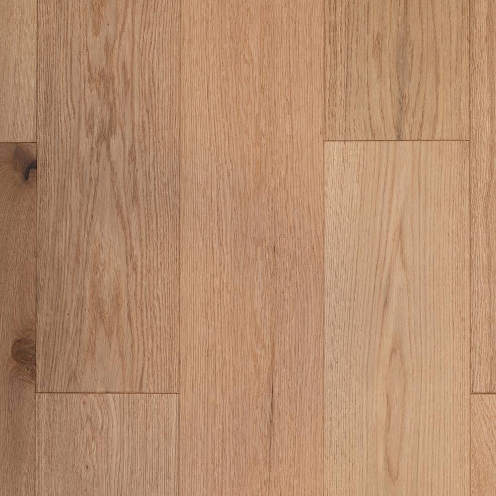 ASPEN FLOORING Teaberry White Oak 1/2 in. T x 7.5 in. W Tongue and Groove Wire Brushed Engineered Hardwood Flooring (30.4 sqft/case)