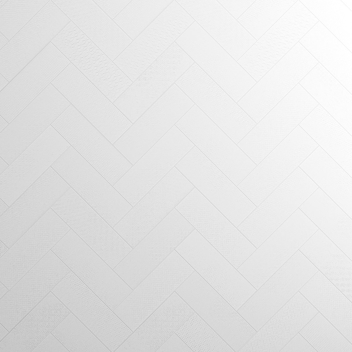 Tessuto White Matte Porcelain Subway Tile 4x12 - Made in Italy