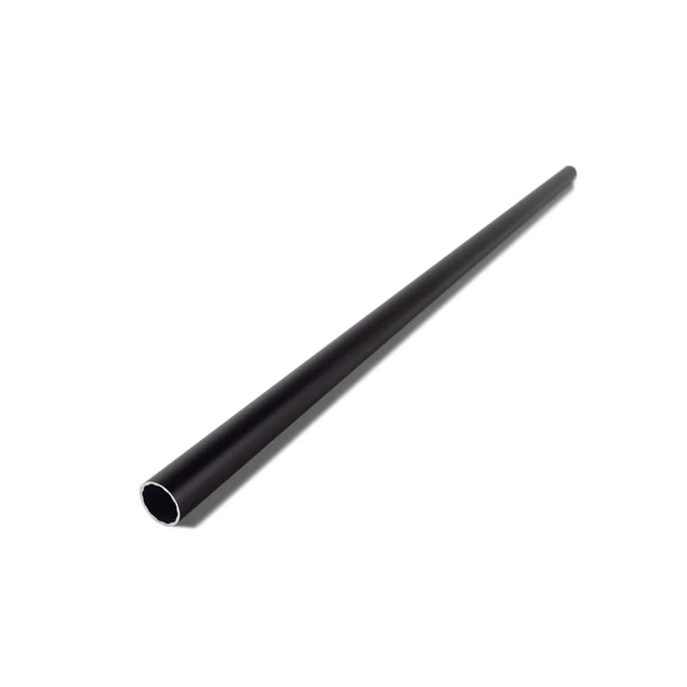 Deckorators 32 in. x .75 in. Textured Black Aluminum Round Classic Baluster (100-Pack)