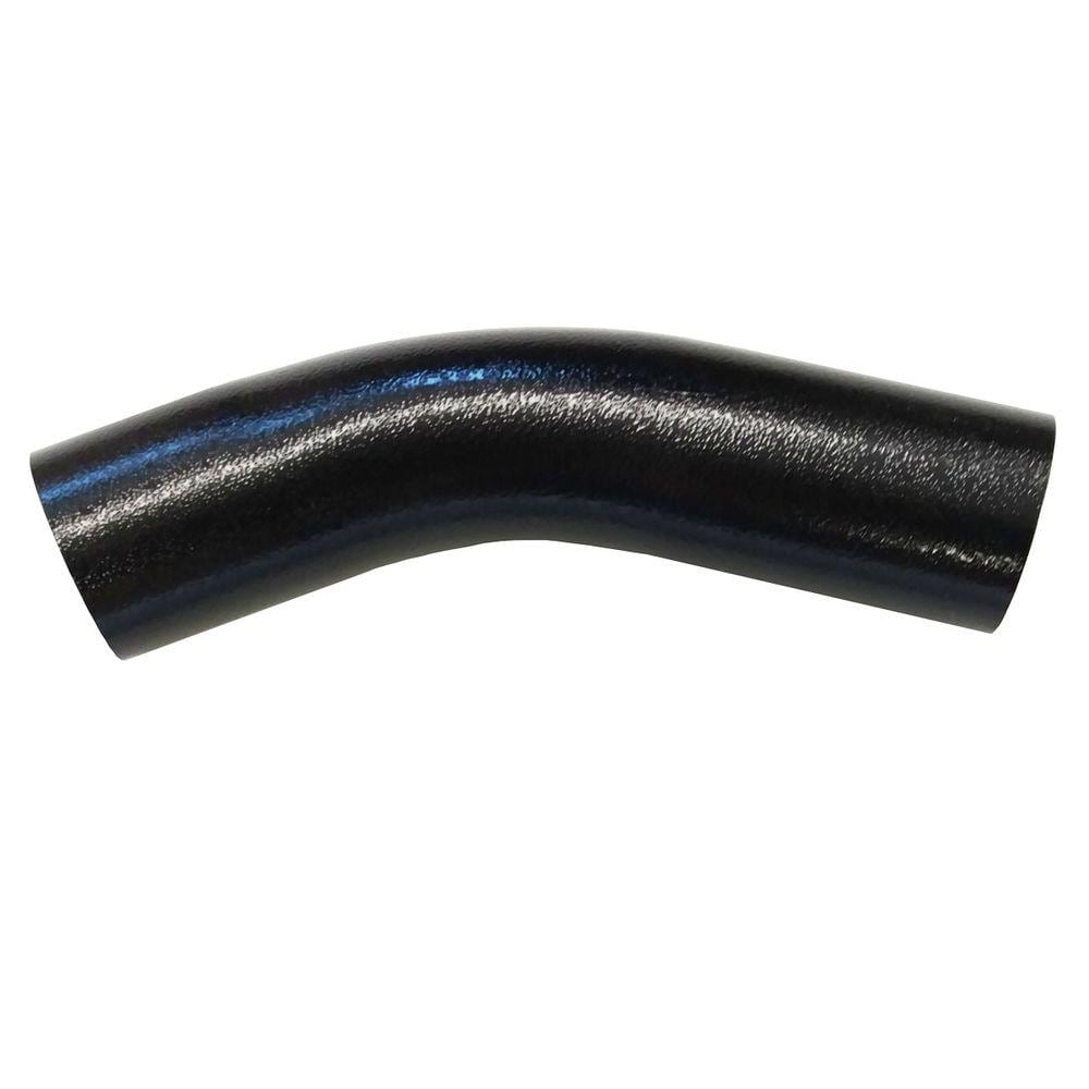 EZ Handrail Textured Black Aluminum Stair Slope Hand Rail Elbow