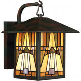 Quoizel Inglenook Outdoor Lantern, 11.75" H x 8.5" W, Valiant Bronze, E26 Medium Base