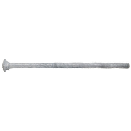 Hillman 1/4 in. x 4 in. Hot Dipped Galvanized Steel Carriage Bolt, 100-Pack