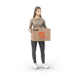 The Home Depot 17 in. L x 11 in. W x 11 in. D Small Moving Box with Handles (30-Pack)