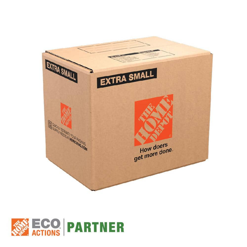 The Home Depot 15 in. L x 10 in. W x 12 in. Extra-Small Moving Box (10 Pack)