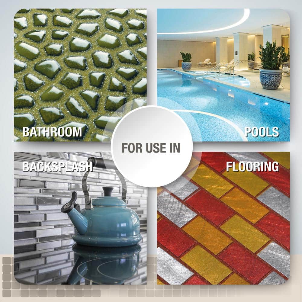 The Tile Doctor Starlike EVO Epoxy Grout 113 Neutro Base for Metallic Color 2.5 kg - 5.5 lbs.