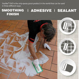 The Tile Doctor Starlike EVO Epoxy Grout 113 Neutro Base for Metallic Color 2.5 kg - 5.5 lbs.