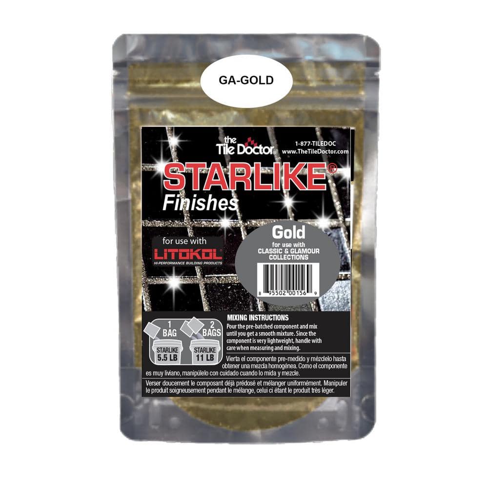 The Tile Doctor Starlike Finishes Epoxy Grout Additive - Gold Glitter Collection 75 g (1-Pack)