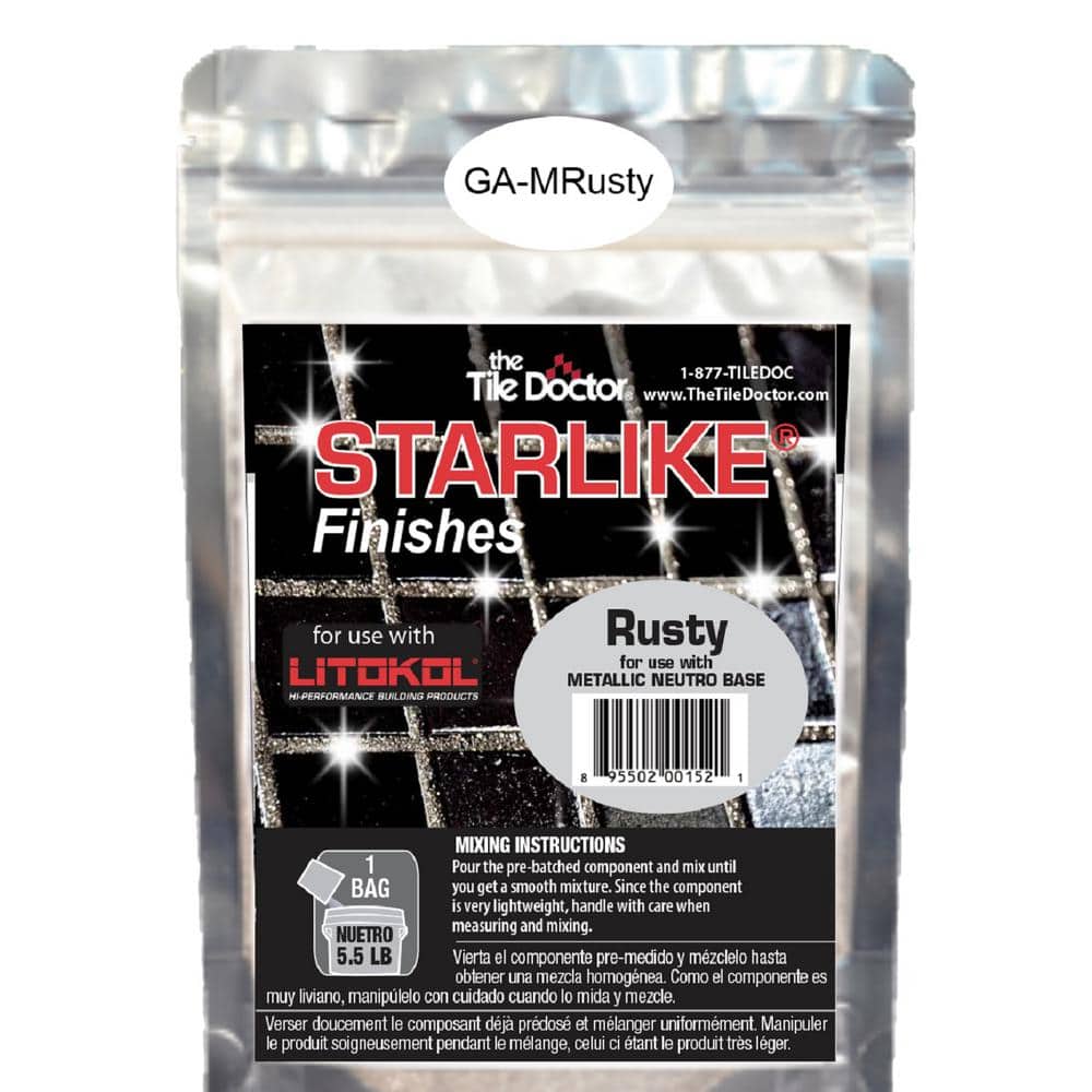 The Tile Doctor Starlike Finishes Epoxy Grout Additive - Rusty Metallic Collection 80 g (1-Pack)