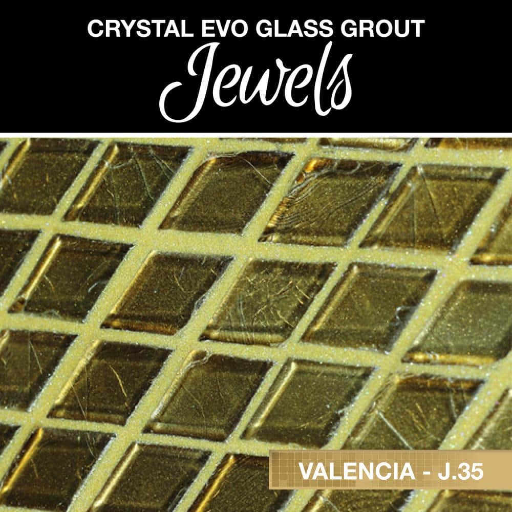 The Tile Doctor 75g Crystal Glass Grout Jewels Valencia (1-Pack)