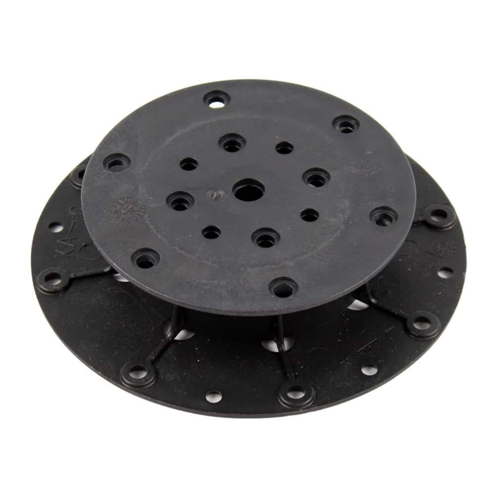 The Tile Doctor 914621-60 Plastic Adjustable Pedestal for Tile and Paver Pedestal System Adjusts 1.5-2" (60-Pieces/Box)