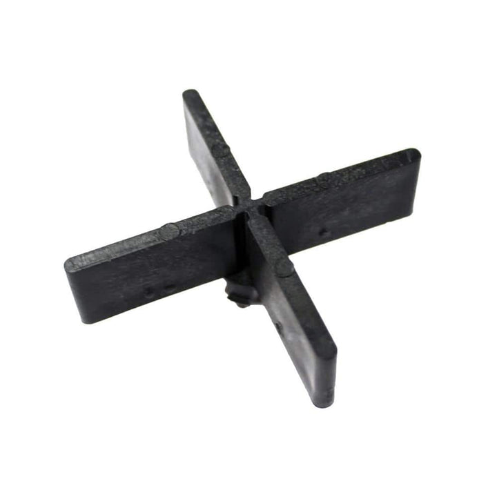 The Tile Doctor 1/8 in. Snap-In Cross Tile Spacer for Floor Adjustable Pedestal Tile and Paver Pedestal System Installation (12 pack)