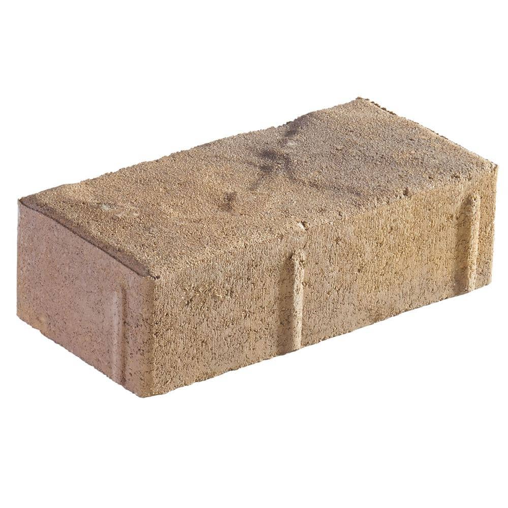 Pavestone Panorama Demi 3-pc 7.75 in. x 7.75 in. x 2.25 in. Three Tone Brown Concrete Paver (240 Pcs. / 103 Sq. ft. / Pallet)