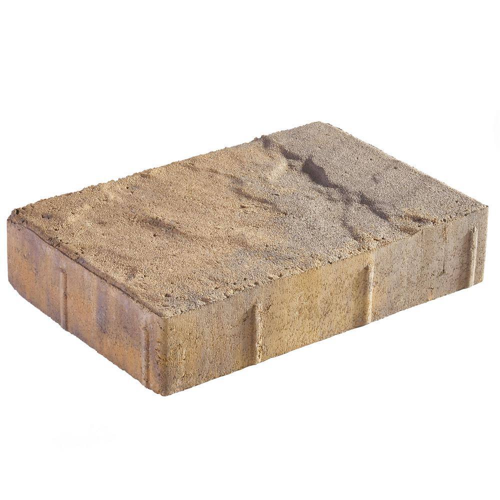 Pavestone Panorama Demi 3-pc 7.75 in. x 7.75 in. x 2.25 in. Three Tone Brown Concrete Paver (240 Pcs. / 103 Sq. ft. / Pallet)