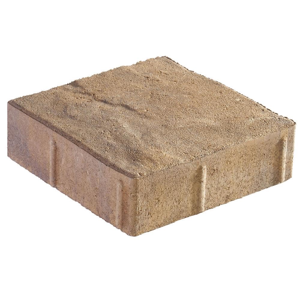 Pavestone Panorama Demi 3-pc 7.75 in. x 7.75 in. x 2.25 in. Three Tone Brown Concrete Paver (240 Pcs. / 103 Sq. ft. / Pallet)