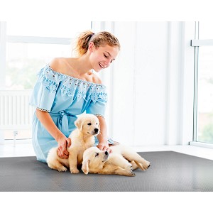 Norsk Green 24 in. x 24 in. x 0.47 in. Foam Interlocking Floor Mat (6-Pack)