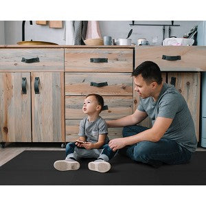 Norsk Green 24 in. x 24 in. x 0.47 in. Foam Interlocking Floor Mat (6-Pack)