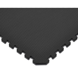 Norsk Red/Black 24 in. x 24 in. EVA Foam Truly Reversible Sport MMA Interlocking Tile (16-Tile)