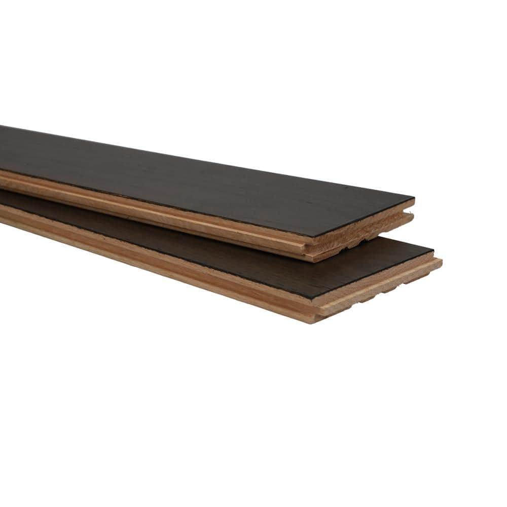 Blue Ridge Hardwood Flooring Northern Coast Tidewater Oak 3/4 in. T x 4 in. W Smooth Solid Hardwood Flooring (16 sq.ft./case)