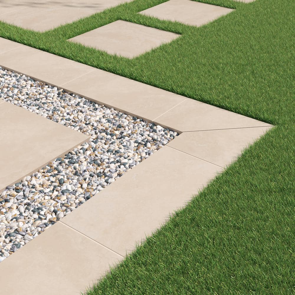 MSI Tierra Ivory 2 cm. x 24 in. x 24 in. Matte Porcelain Paver Tile (8 sq. ft. / case)