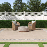 MSI Tierra Ivory 2 cm. x 24 in. x 24 in. Matte Porcelain Paver Tile (8 sq. ft. / case)