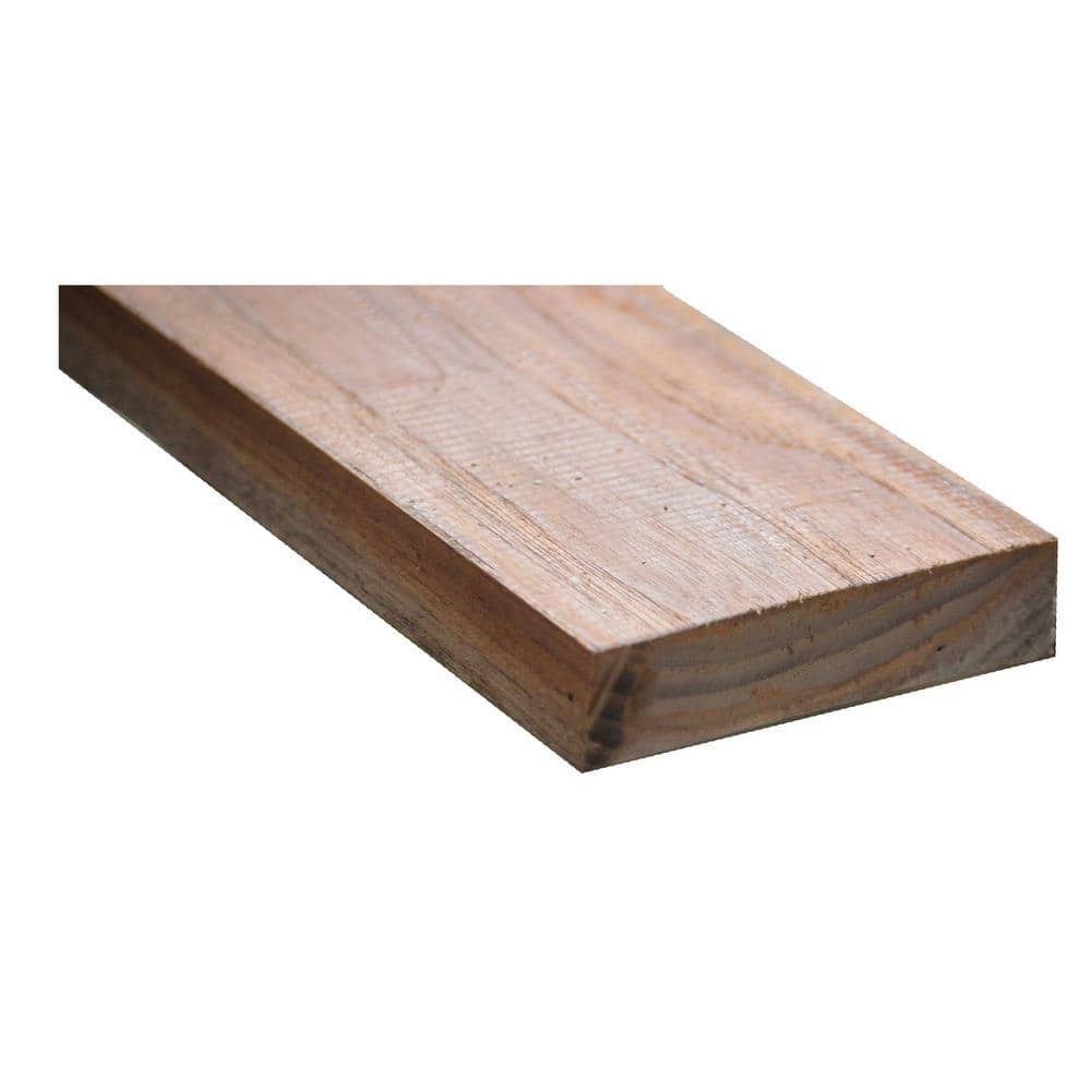 Sunrise Teak, 1 in. x 5 in. x 7 ft. Ultra Natural, Costa Rica Teak Lumber S4S