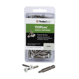 TimberTech TOPLoc for Composite Fascia Ivory 80 LF (100 1 3/4-in Screws, 1-bit)