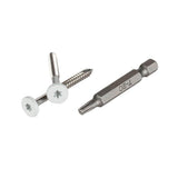 TimberTech TOPLoc for Composite Fascia Ivory 80 LF (100 1 3/4-in Screws, 1-bit)