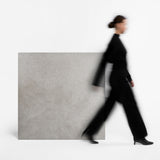 New Rock Fumo Light Gray 48x48 Matte Porcelain Tile - Lux Tile