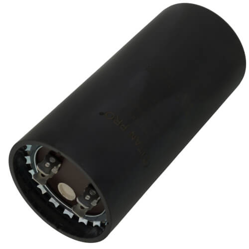 Titan Pro TMJ1000 capacitor - detail view (Voltage: 110-125V; MFD: 1000-1200)
