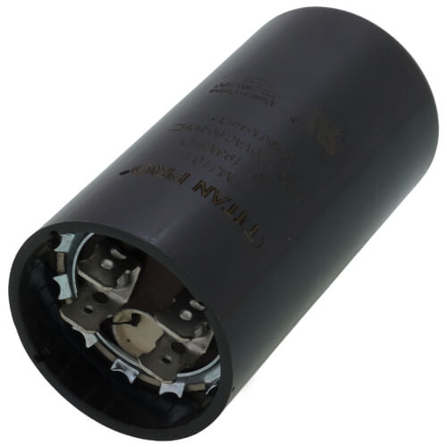 Titan Pro TMJ161 capacitor - detail view (Voltage: 110-125V; MFD: 161-193)