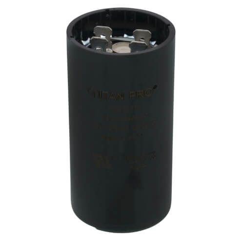 Titan Pro TMJ270 capacitor - front view (Voltage: 110-125V; MFD: 270-324)