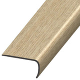 DuraDecor Classy Chic Toasted Latte 1 in. T x 2 in. W x 94 in. L Stair Nose Molding