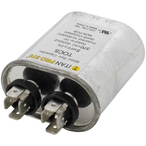 Titan Pro TOC5 capacitor - detail view (Product Type: Capacitor; Voltage: 370V)