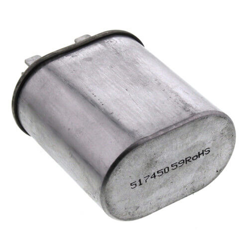 Titan Pro TOCF3 capacitor - label view (Product Type: Capacitor; Voltage: 440/370V)