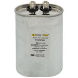 Titan Pro TOCF40 capacitor - front view (Product Type: Capacitor; Voltage: 440/370V)