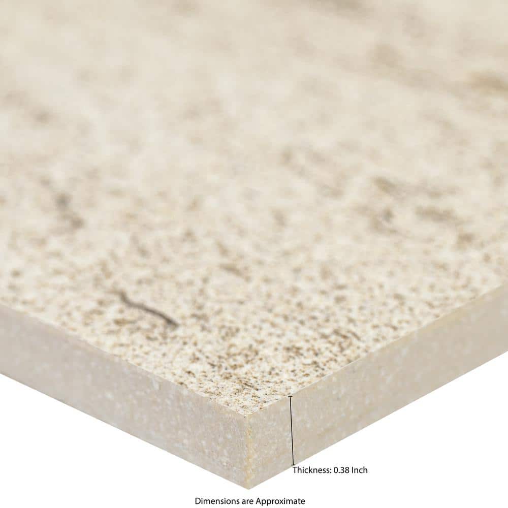 MSI Skye Toffee 18 in. x 36 in. x 0.38 in. Matte Paver Porcelain Floor and Wall Tile (13.5 sq. ft./Case)