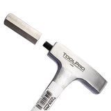 ToolPro 33 oz. Magnetic Hammer with Replaceable Head and 7 in. Comfort Grip