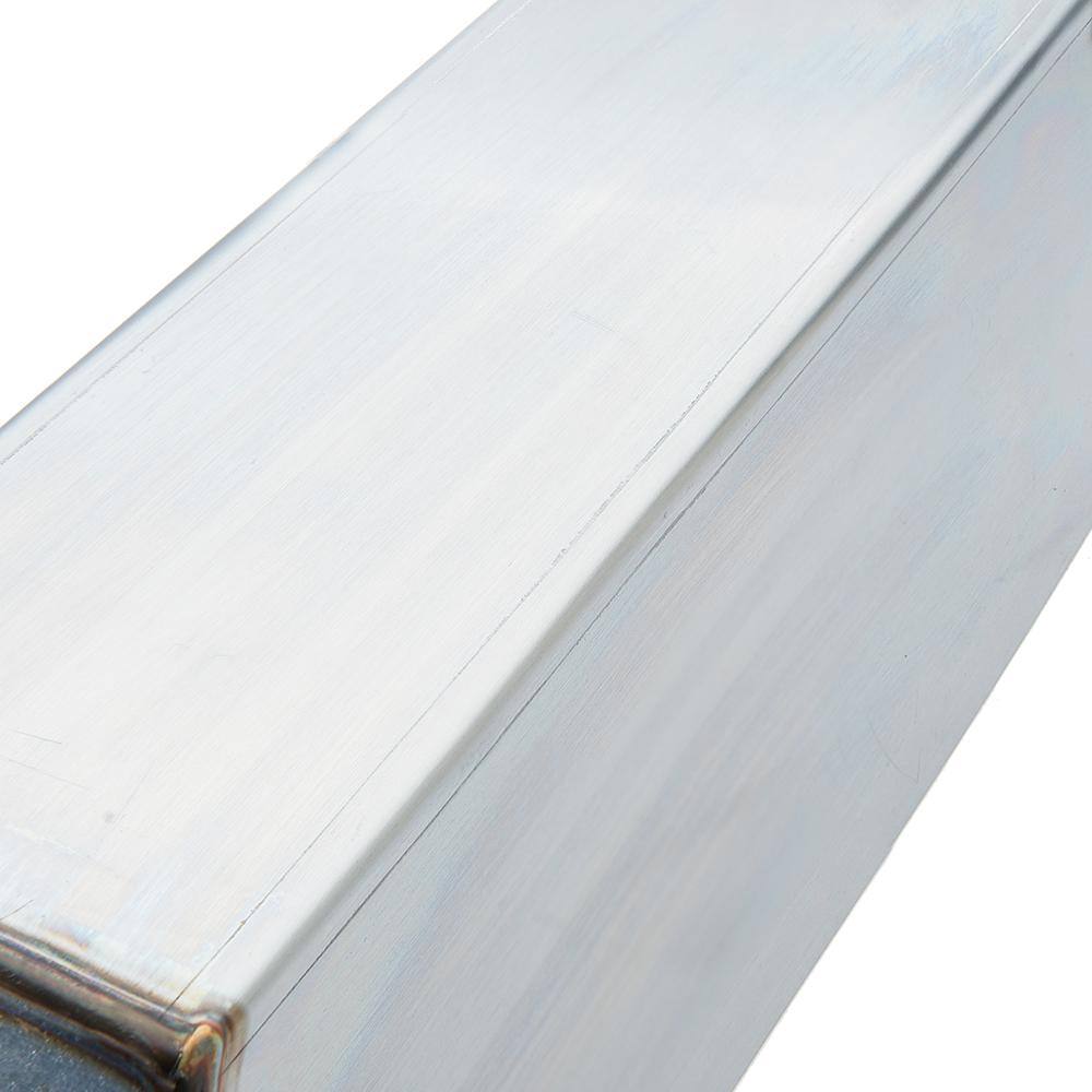 ToolPro 14 in. Stainless Steel Mud Pan with Sheared Edges