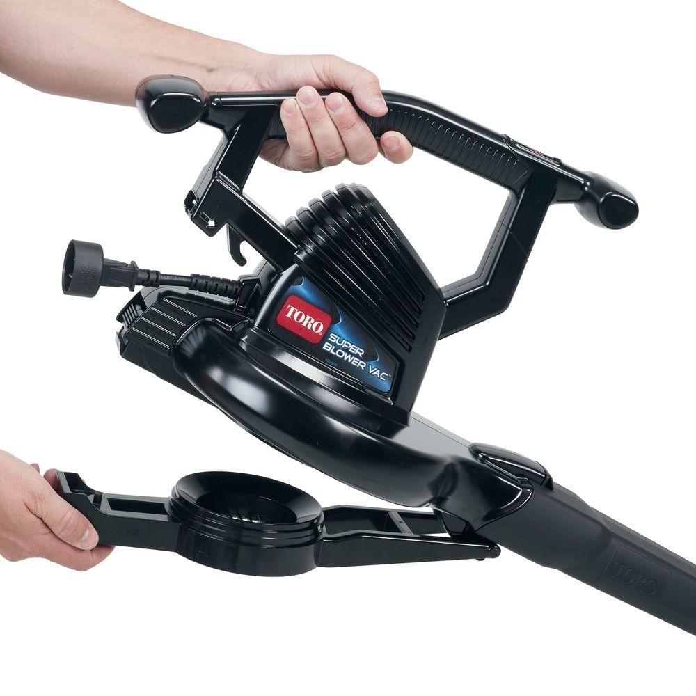 Toro Super 240 MPH 270 CFM 12-Amp Electric Handheld Leaf Blower/Mulcher/Vacuum