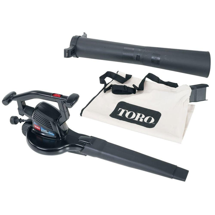 Toro Super 240 MPH 270 CFM 12-Amp Electric Handheld Leaf Blower/Mulcher/Vacuum